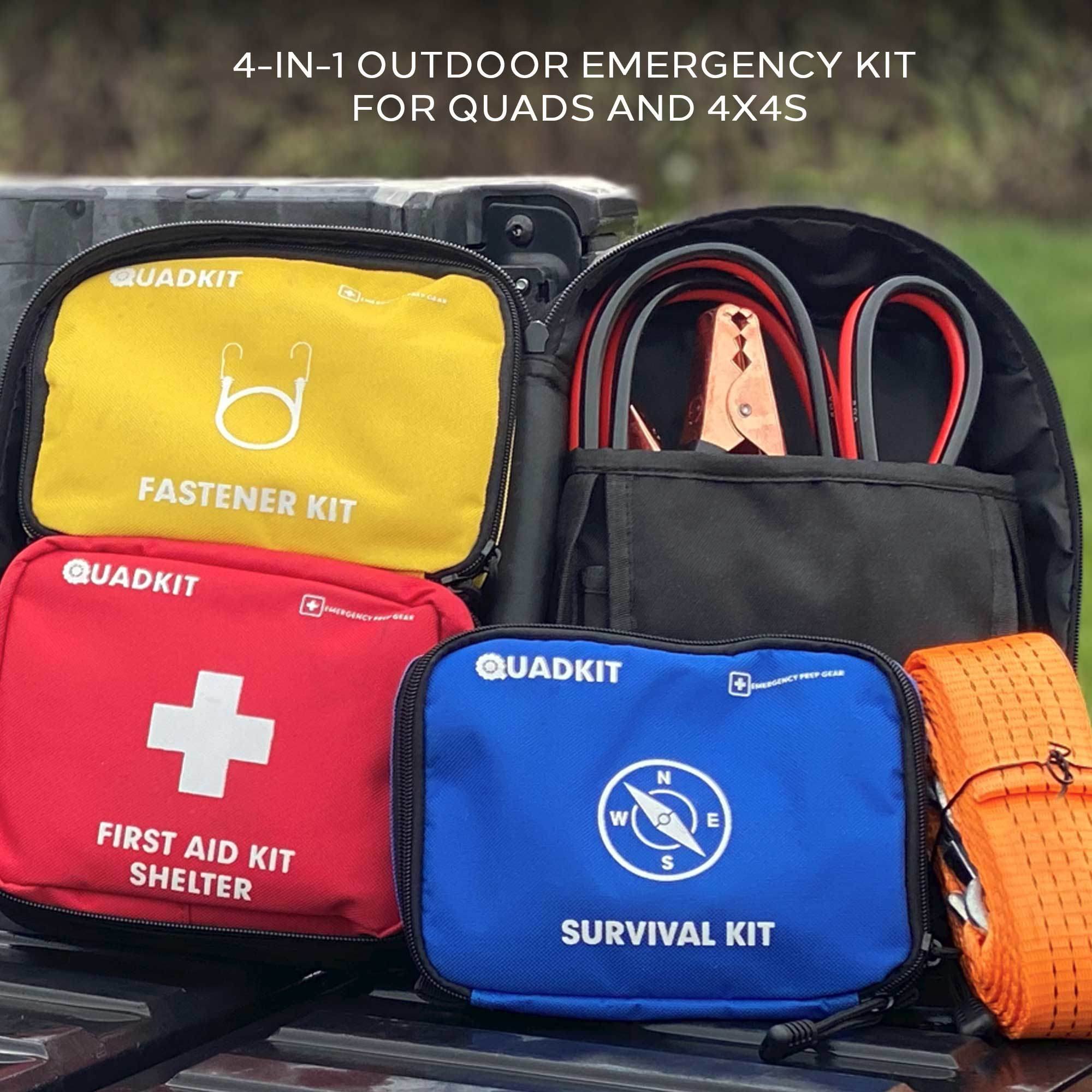 Emergency Kit (106 Essential Items) for ATV, UTV, SxS